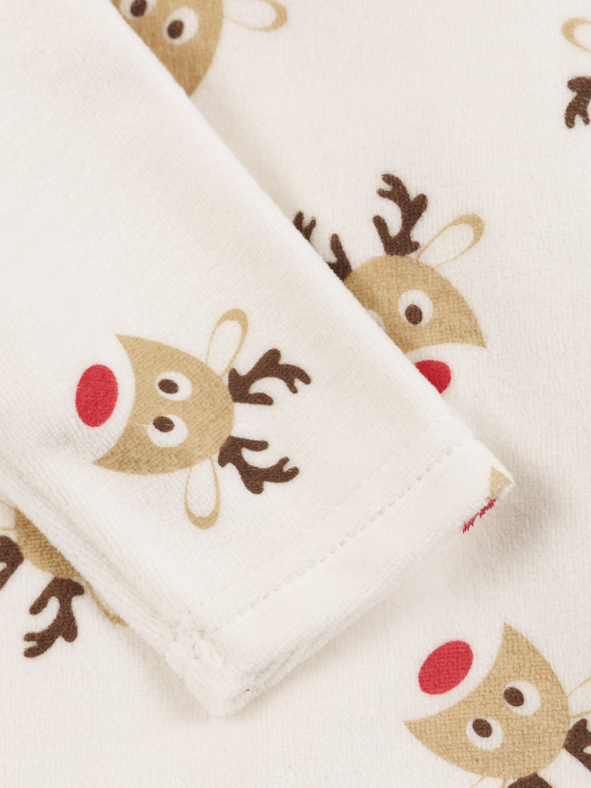 Pyjama tête de renne Noël garçon (3-36M) Pyjama tête de renne Noël garçon (3-36M)