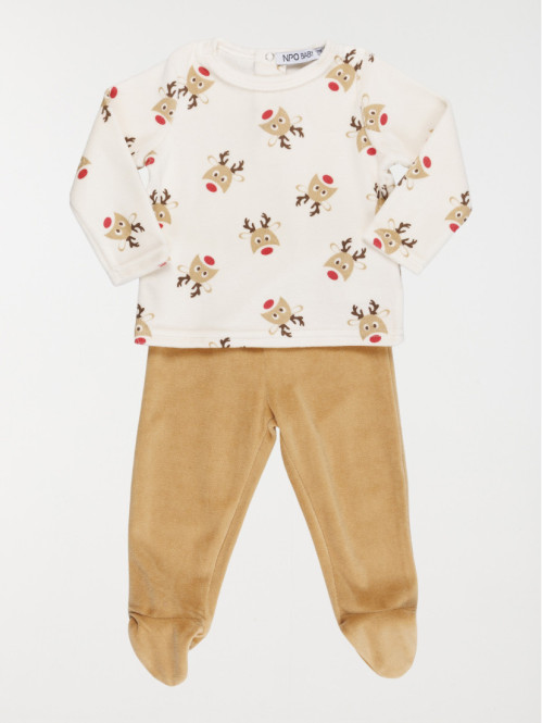 Pyjama tête de renne Noël...