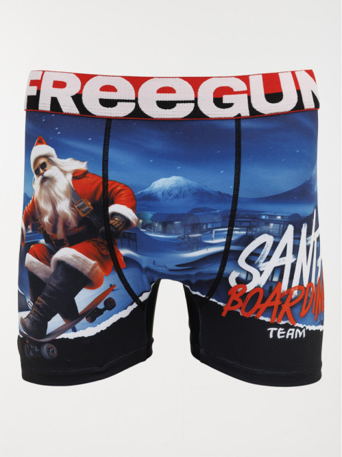 Shorty homme Freegun Père-Noël