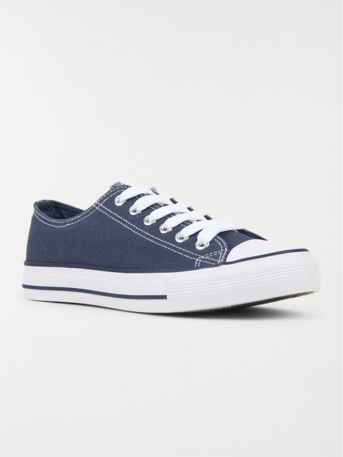 Tennis en toile navy femme (36-41) Tennis en toile navy femme (36-41)