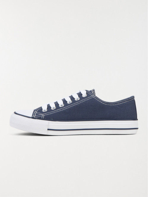 Tennis en toile navy femme (36-41) Tennis en toile navy femme (36-41)