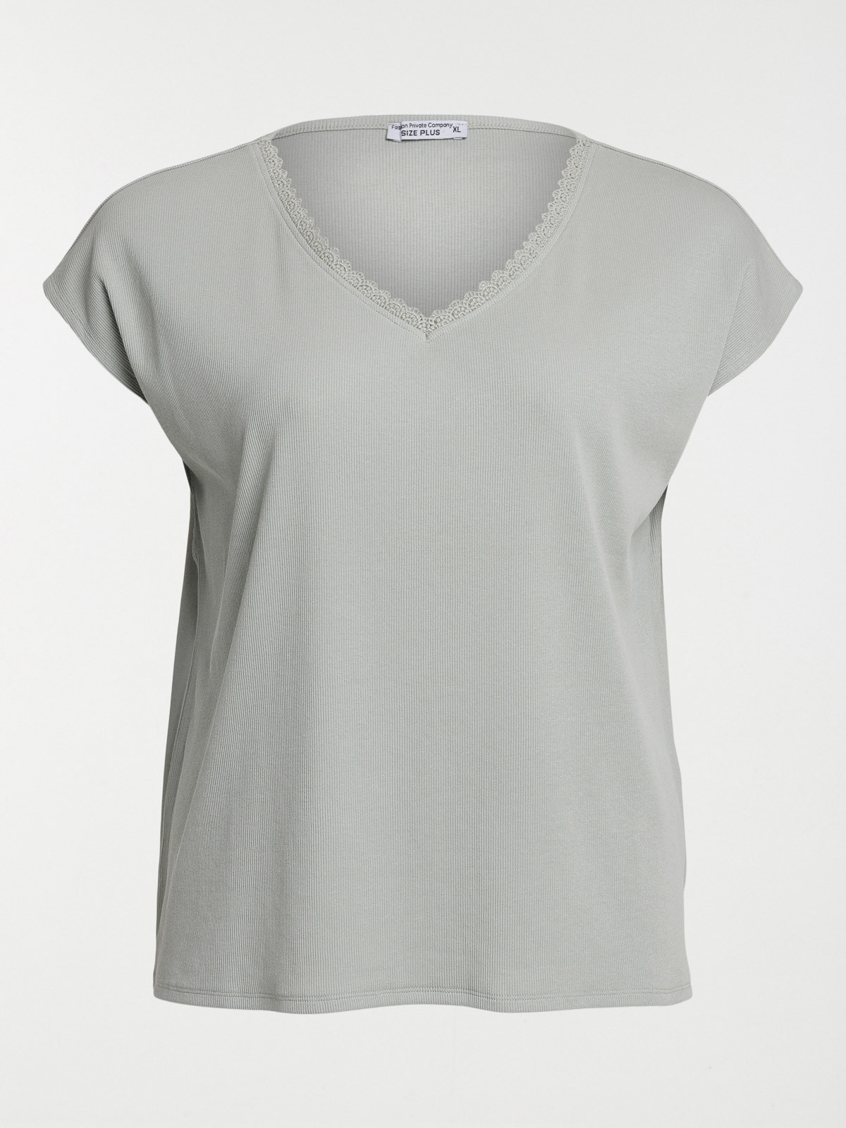 Haut de pyjama grande taille femme