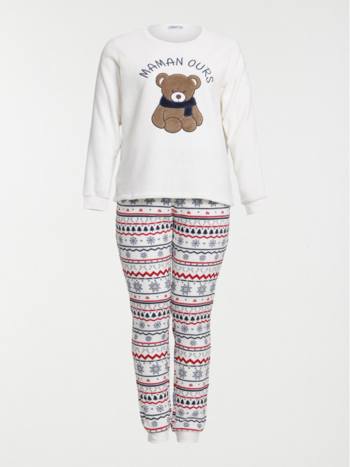 Pyjama noël jacquard grande...