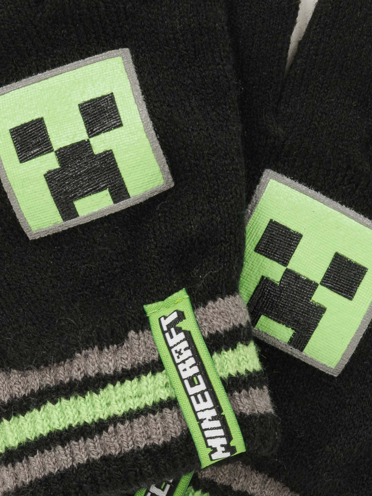 Gants magiques Minecraft noirs garçon Gants magiques Minecraft noirs garçon