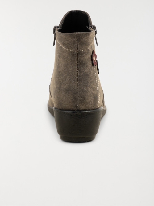 Bottines conforts fleurs...