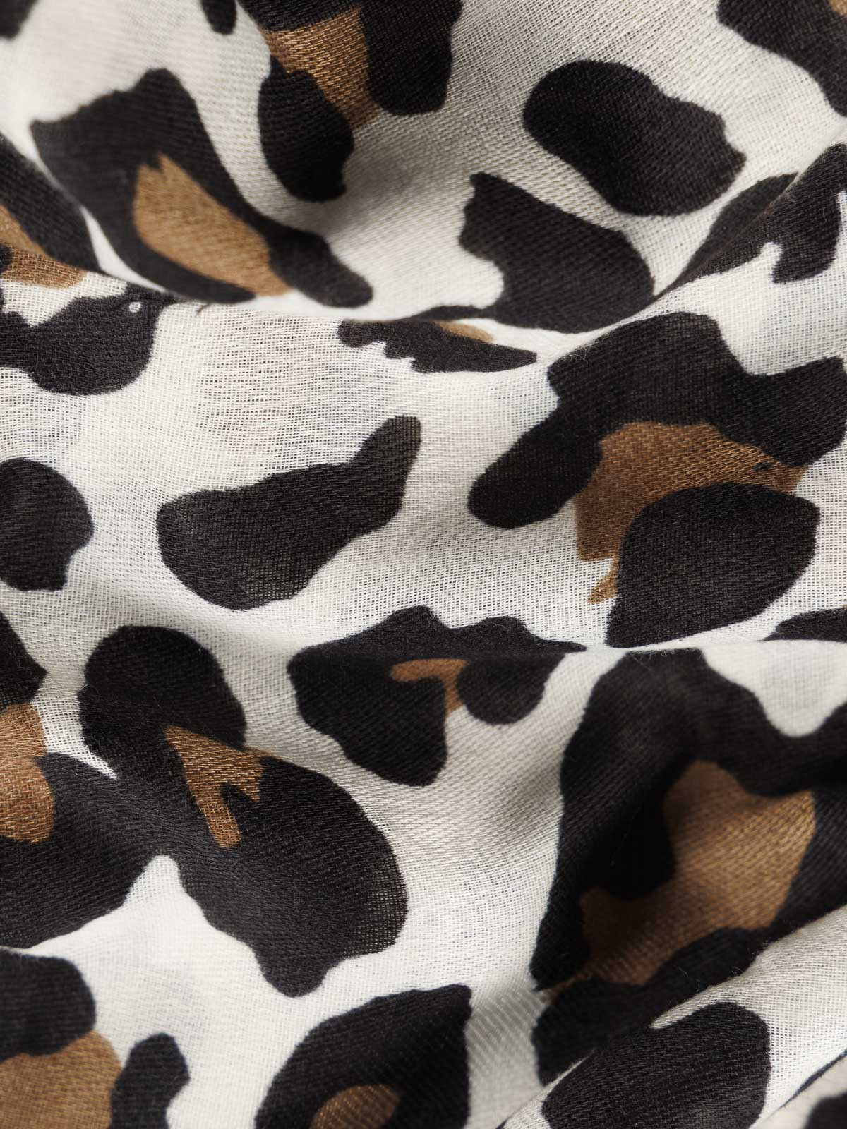 Foulard motif léopard femme Foulard motif léopard femme