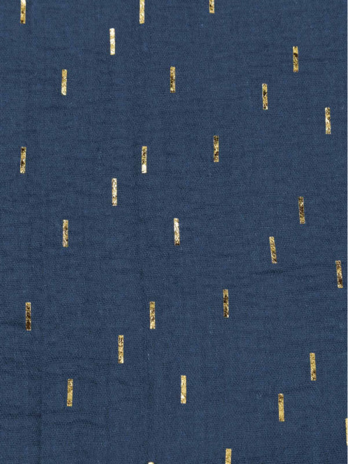 Foulard bleu gipsy motif...