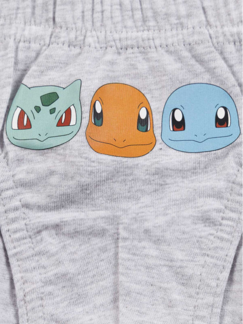 Lot de 3 slips Pokémon garçon