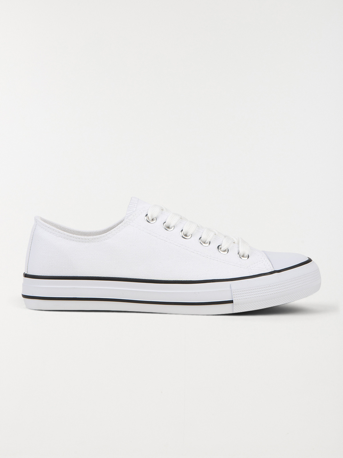 Tennis en toile blanche femme (36-41)