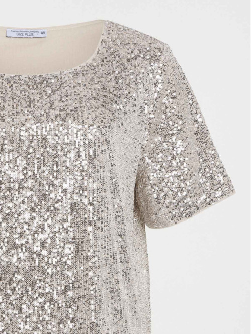 Blouse sequins grande...