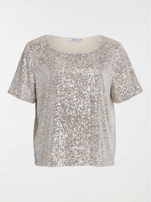 Blouse sequins grande...