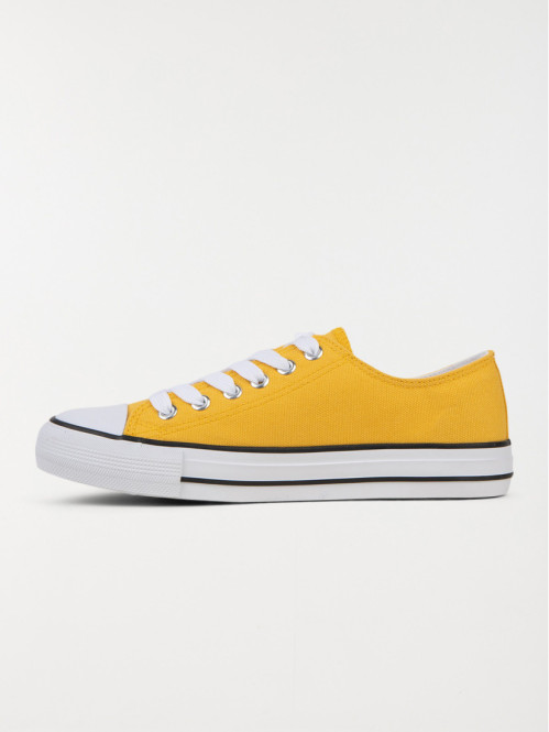 Tennis en toile jaune femme (36-41)