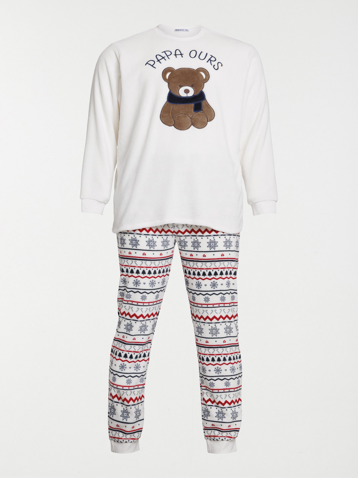 Pyjama de Noël grande taille homme Pyjama de Noël grande taille homme