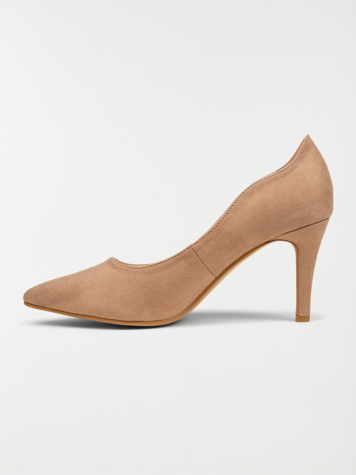 Escarpin nude suédine femme (36-41)