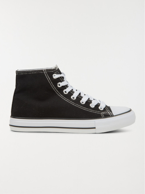 Tennis montantes noires femme (36-41)