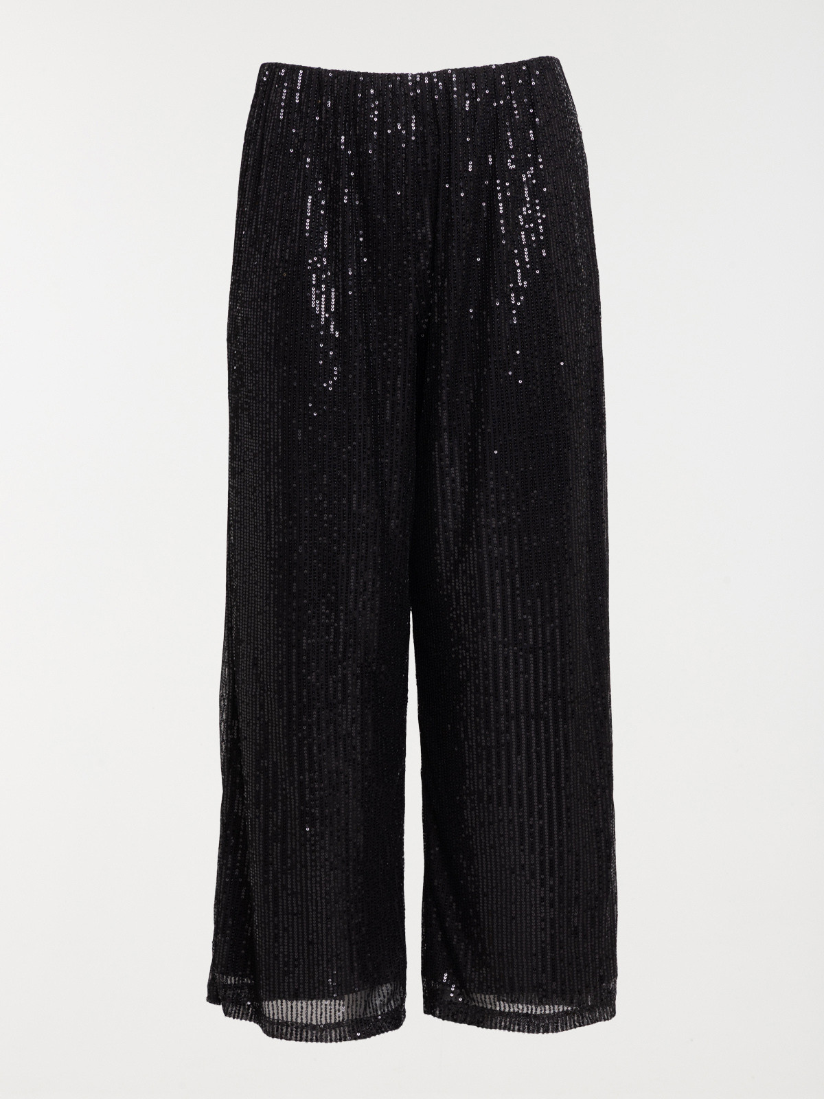 Pantalon sequins grande taille femme