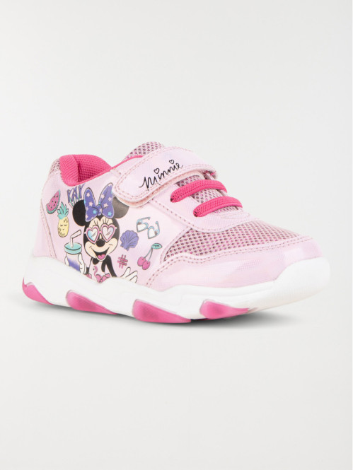 Baskets lumineuses MInnie fille (24-30)