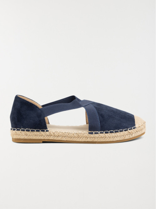 Sandale plate navy femme (36-41)
