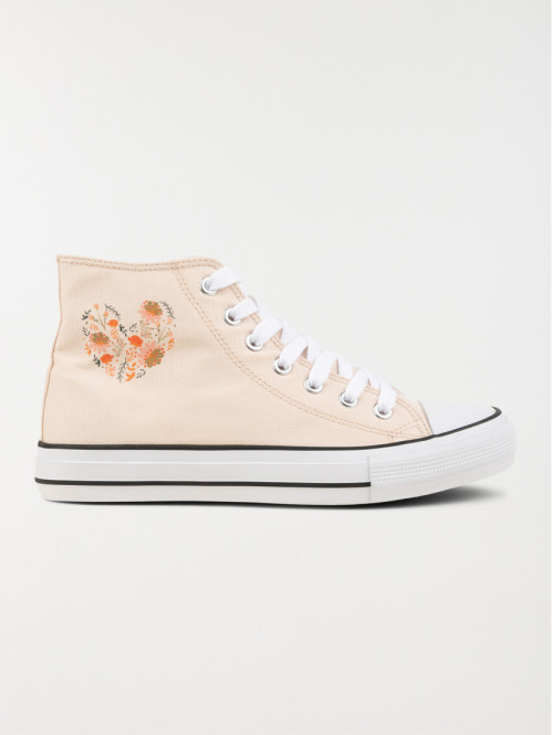 Tennis toile montante femme...