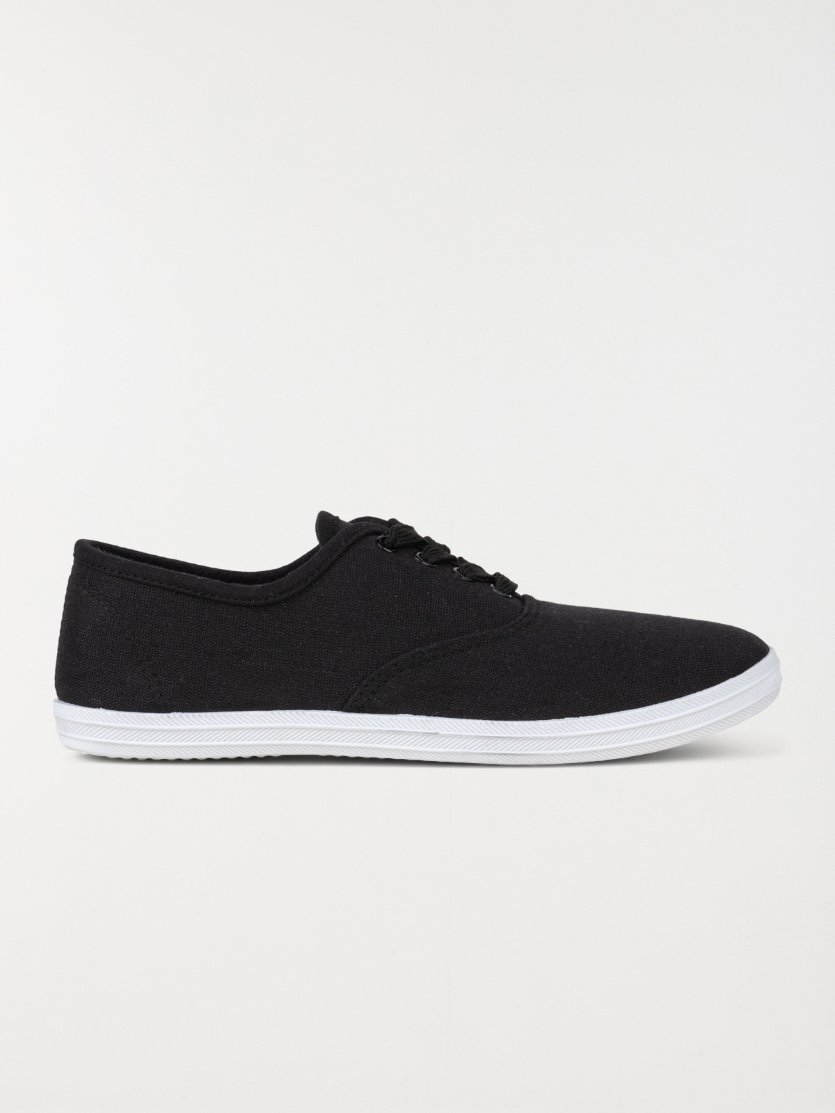 Tennis en toile noir femme (37-42)