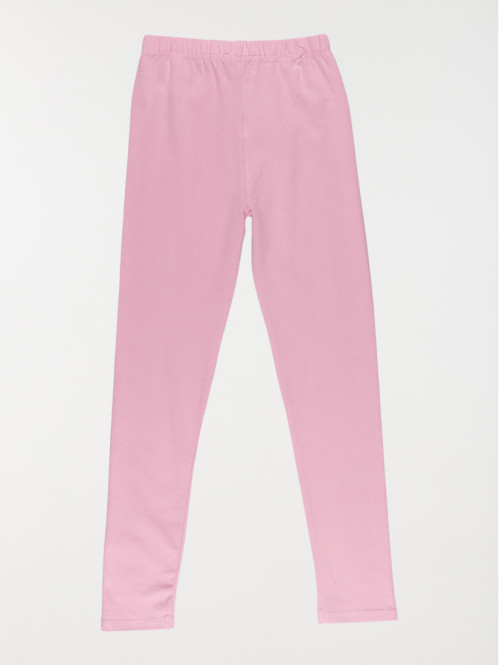 Legging uni mauve fille...