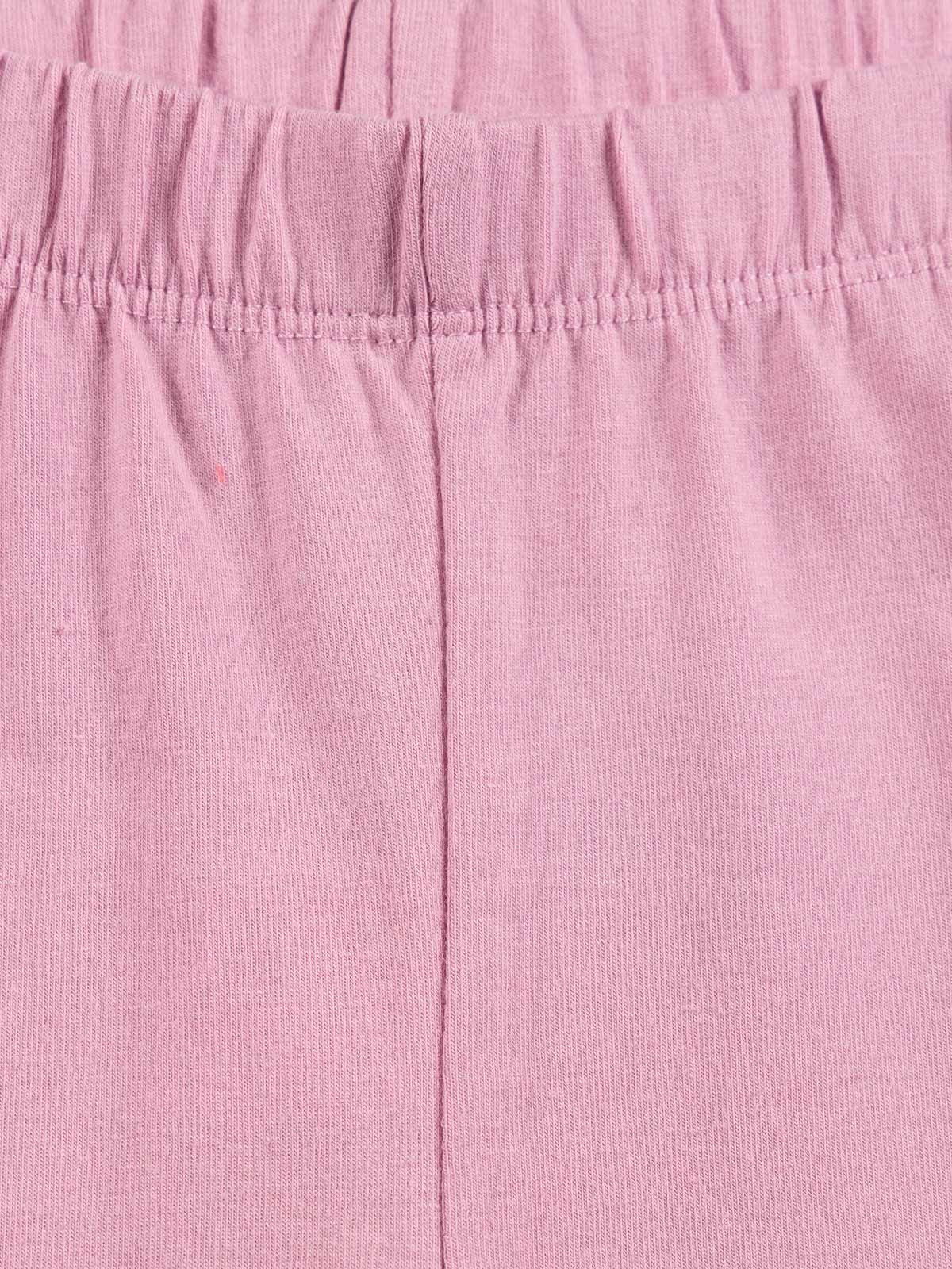 Legging uni mauve fille (10-16A)