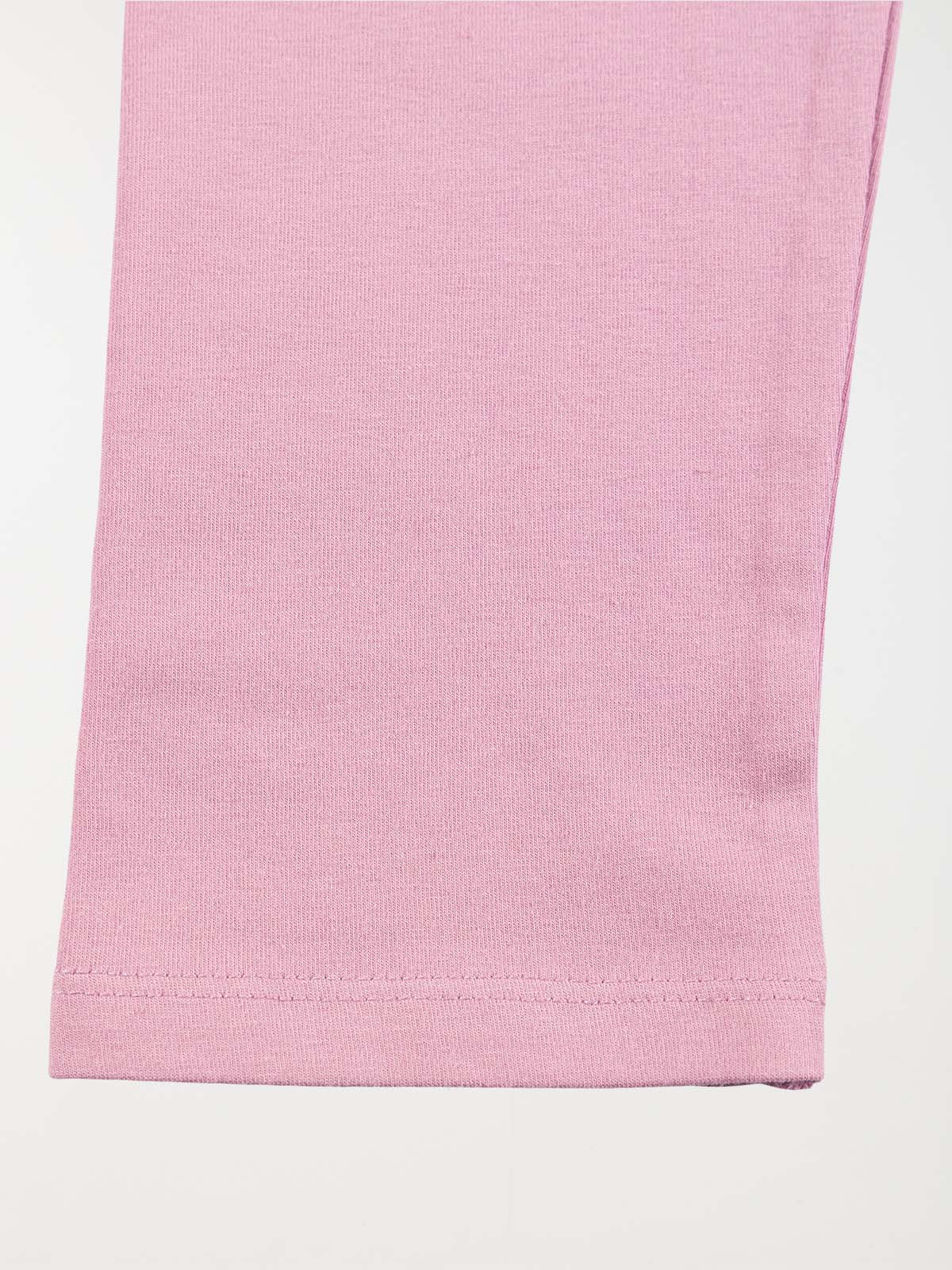 Legging uni mauve fille (10-16A)