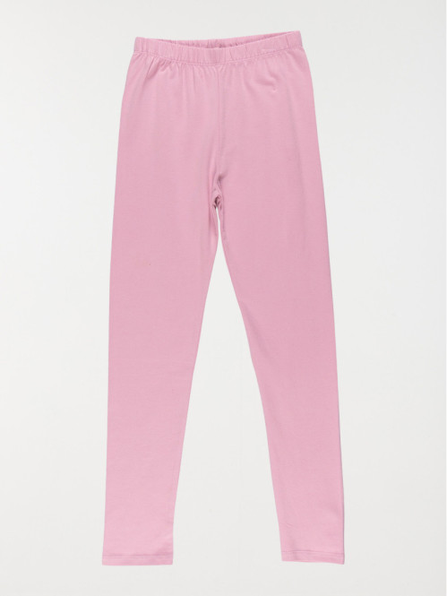Legging uni mauve fille...
