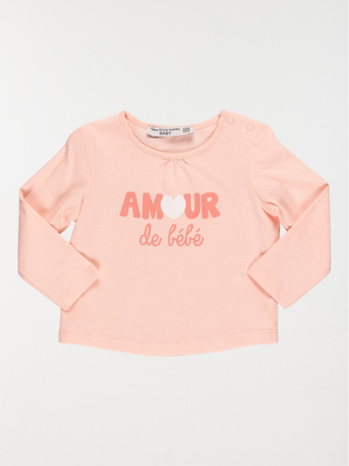 T-shirt amour fille...