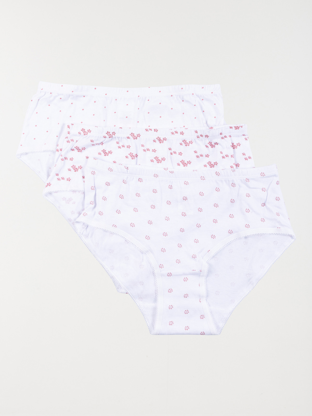 Lot de 3 culottes taille femme (M-XXXL)