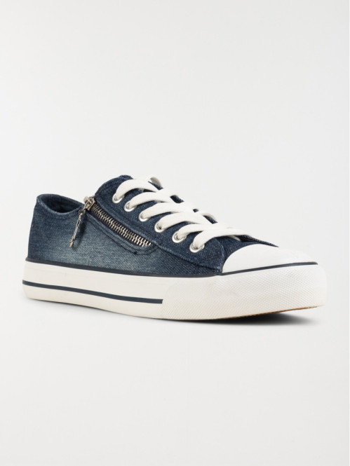 Tennis en toile bleu jean femme (37-42) Tennis en toile bleu jean femme (37-42)