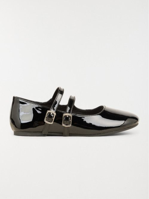 Ballerines noires vernies...