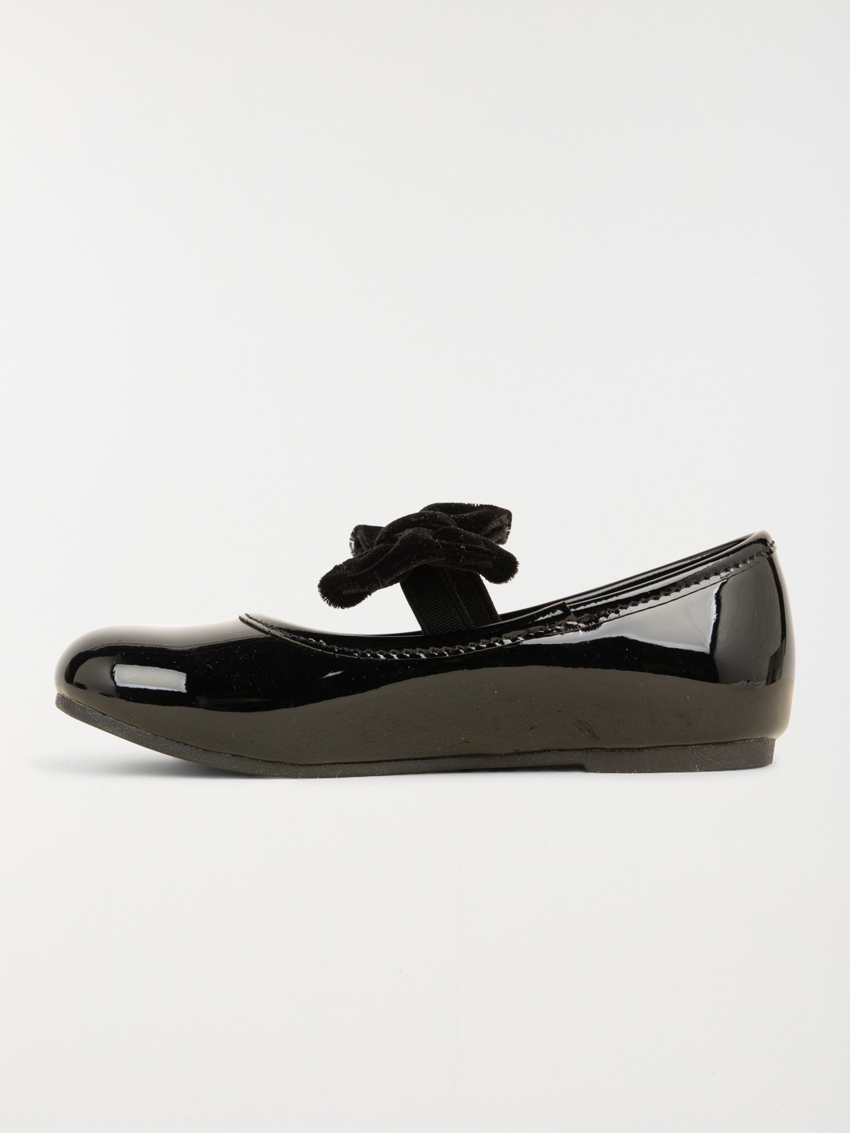 Ballerines noires vernies fille (24-30)