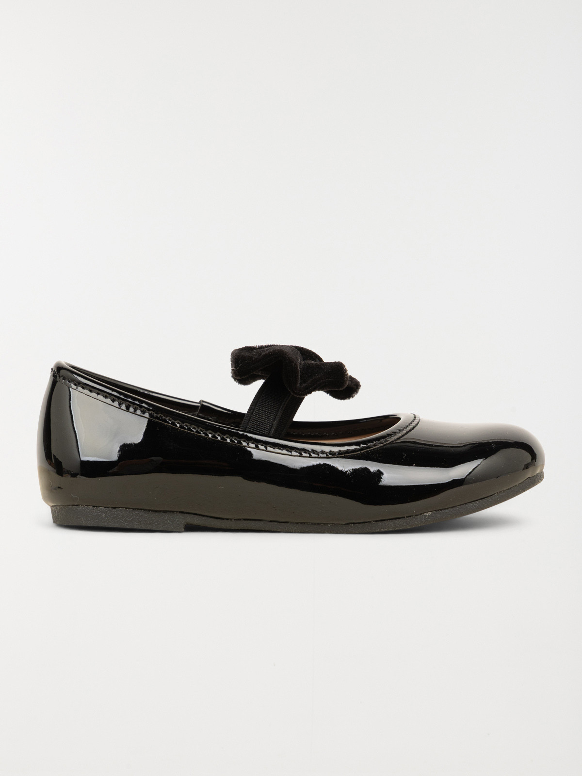 Ballerines noires vernies fille (24-30)