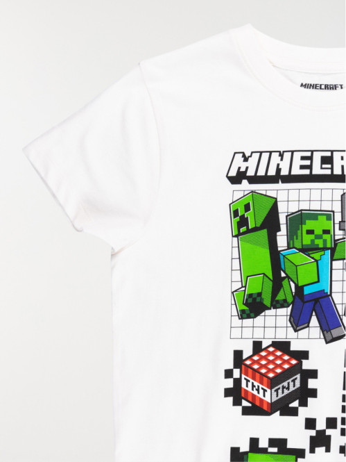 Tee-shirt Minecraft garçon...