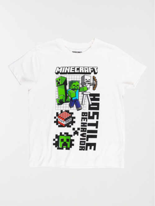 Tee-shirt Minecraft garçon...