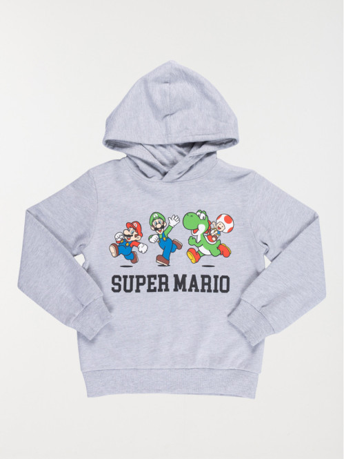 Sweat capuche Super Mario garçon (5-12A)