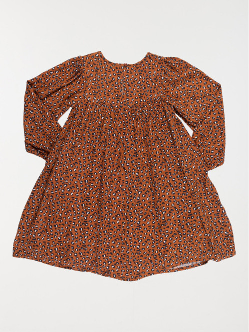 Robe fille motif léopard...