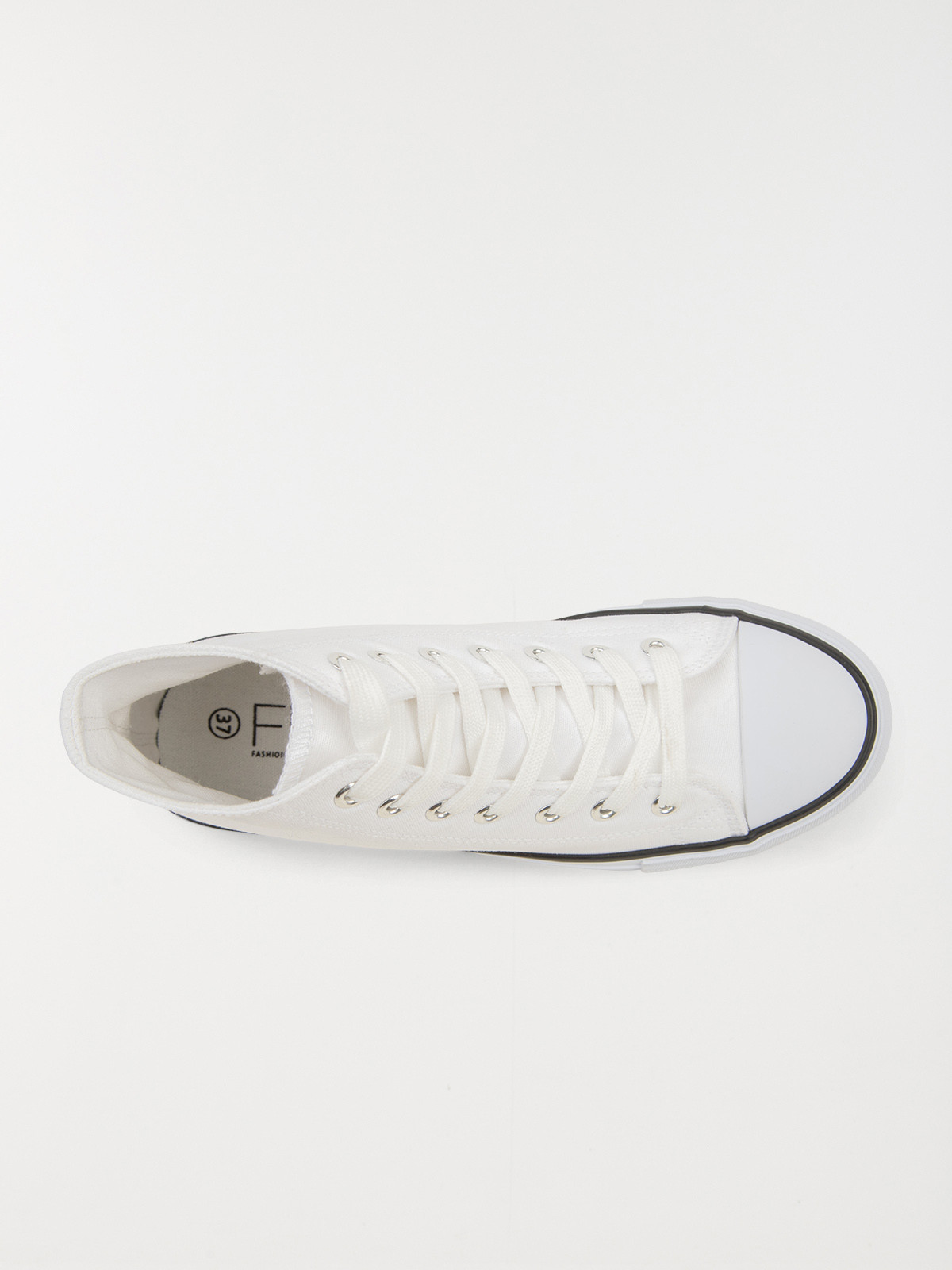 Tennis montantes blanches femme (36-41)