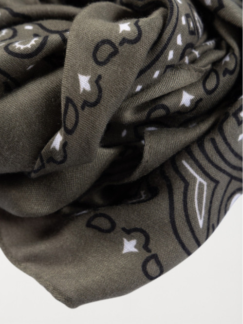 Foulard motif bandana femme
