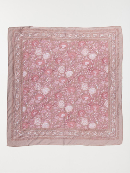 Foulard motif fantaisie femme