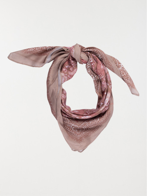 Foulard motif fantaisie femme