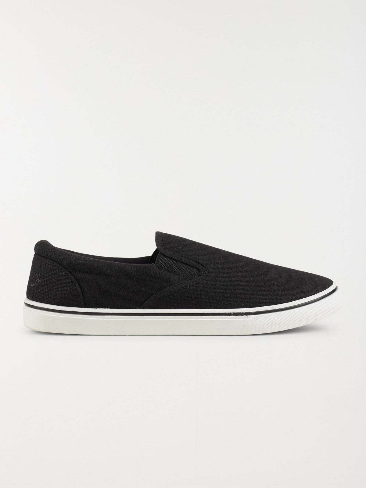 Tennis toile noir homme (40-46)