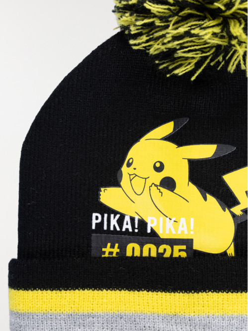 Bonnet et snood Pokémon garçon