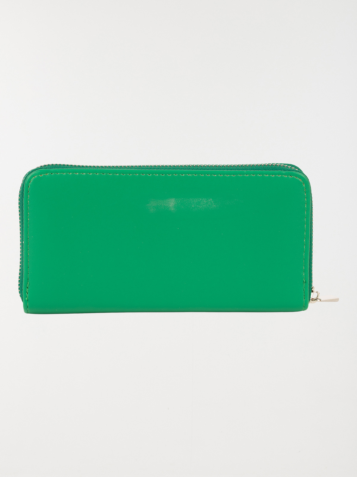 Portefeuille zippé uni femme Portefeuille zippé uni femme