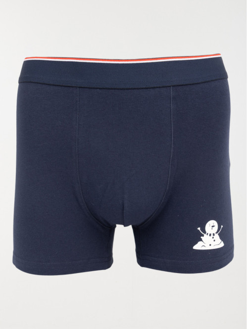 Boxer bonhomme de neige homme