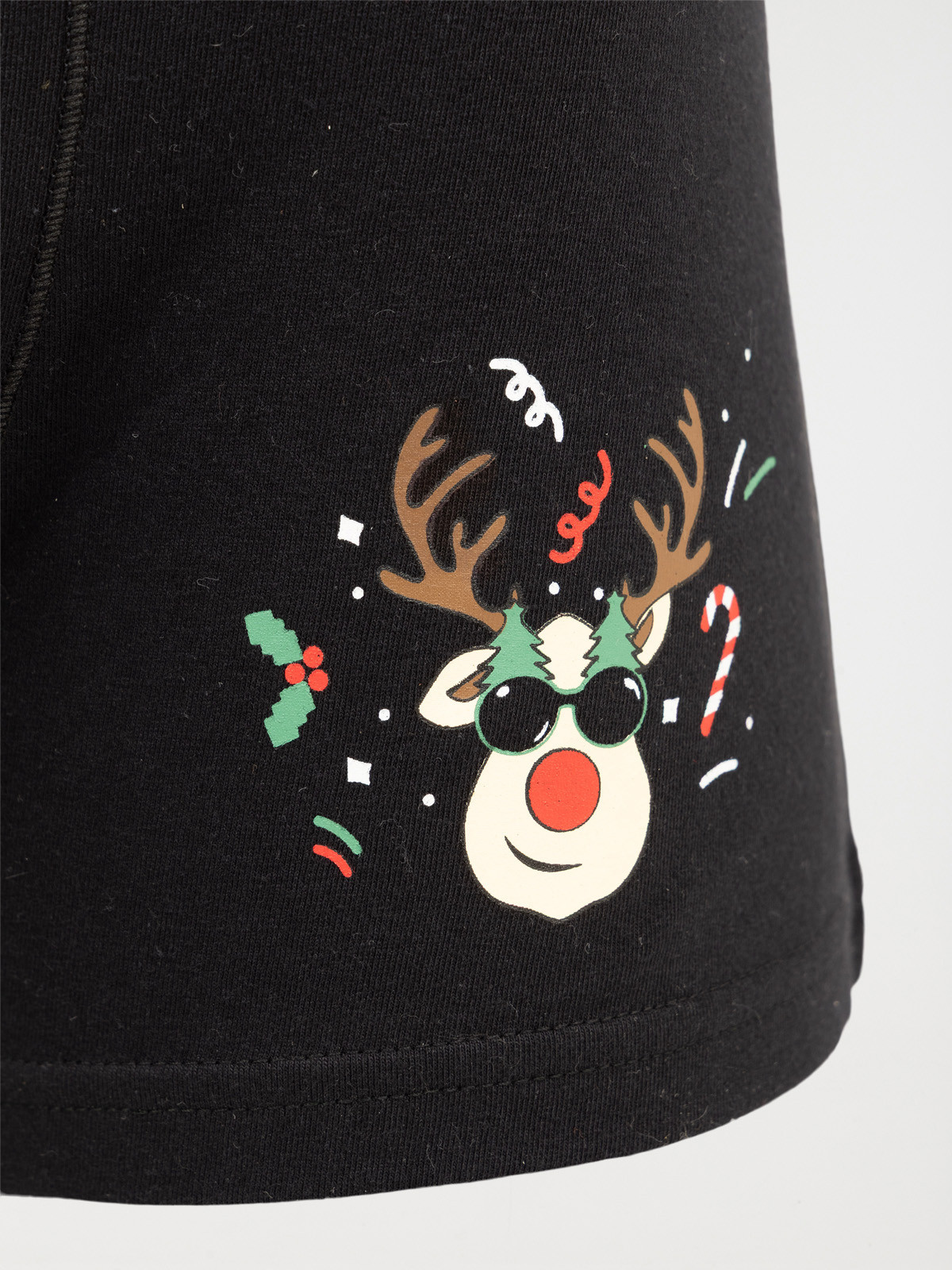 Boxer rennes de noël homme