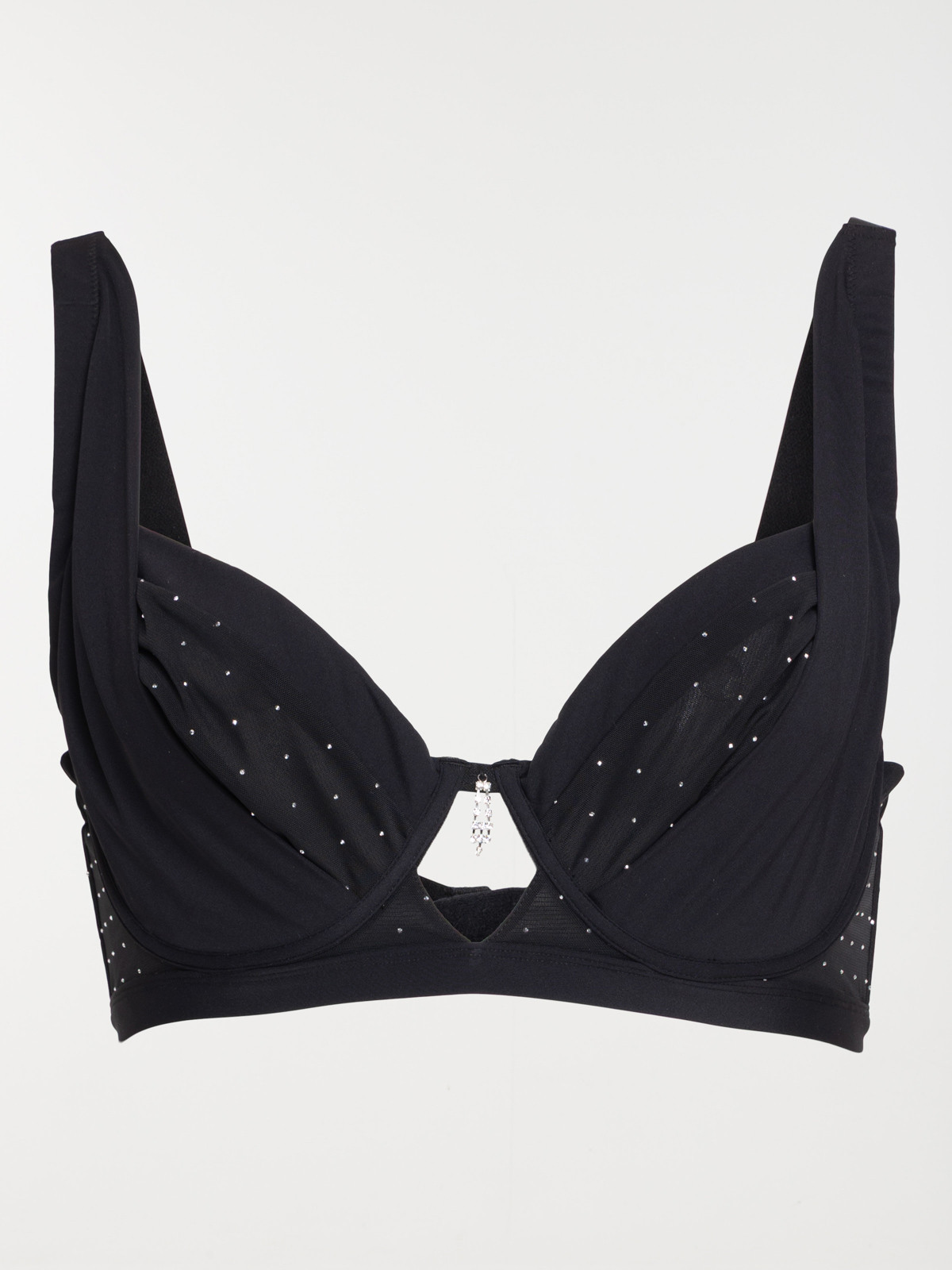Soutien-gorge strass grande taille femme
