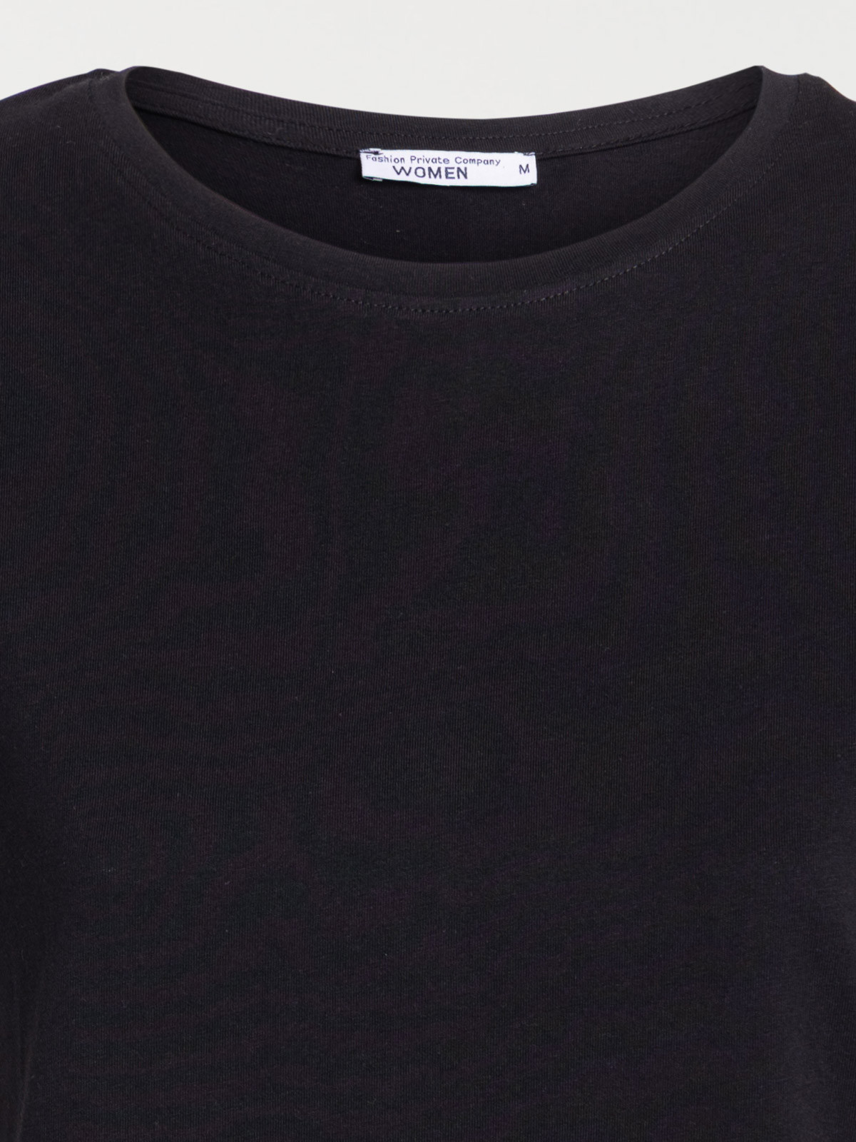 Tee-shirt manches courtes noir femme Tee-shirt manches courtes noir femme