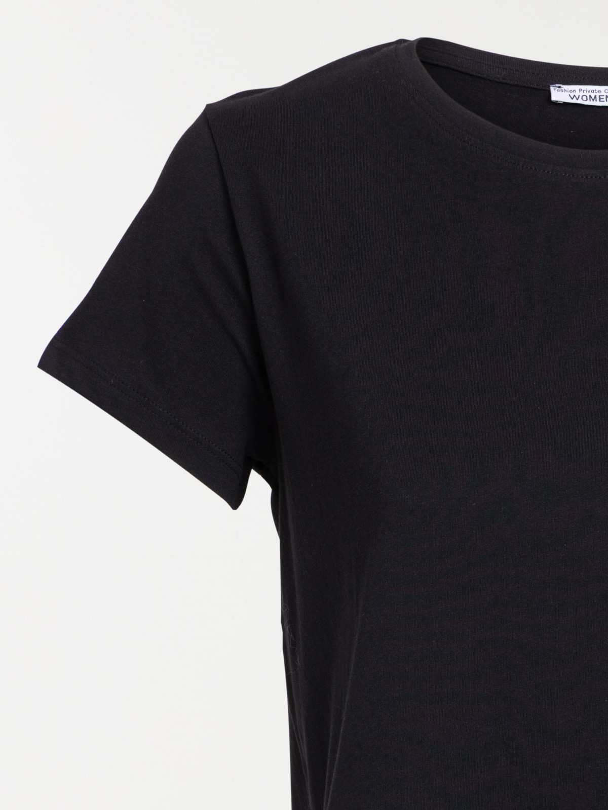 Tee-shirt manches courtes noir femme Tee-shirt manches courtes noir femme